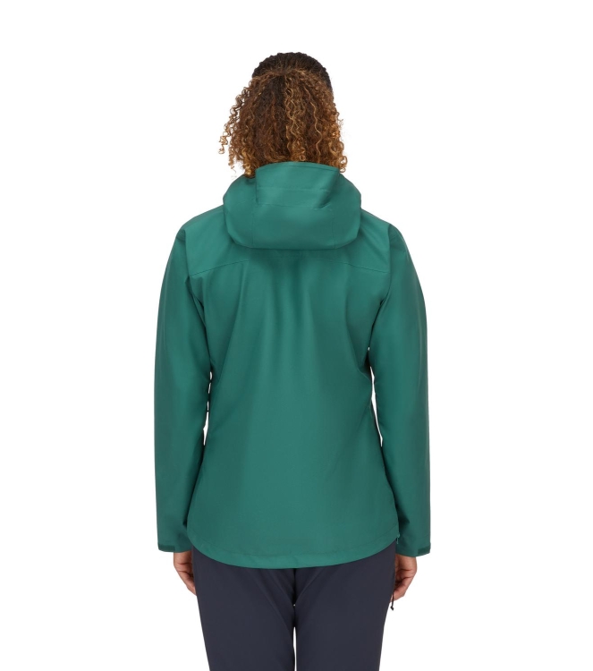 Rab Rab Namche GTX Jacket Wmns green slate QWH-78 Green Slate Rab jassen QWH-78 blauw bij Leerentveldvrijetijd.nl