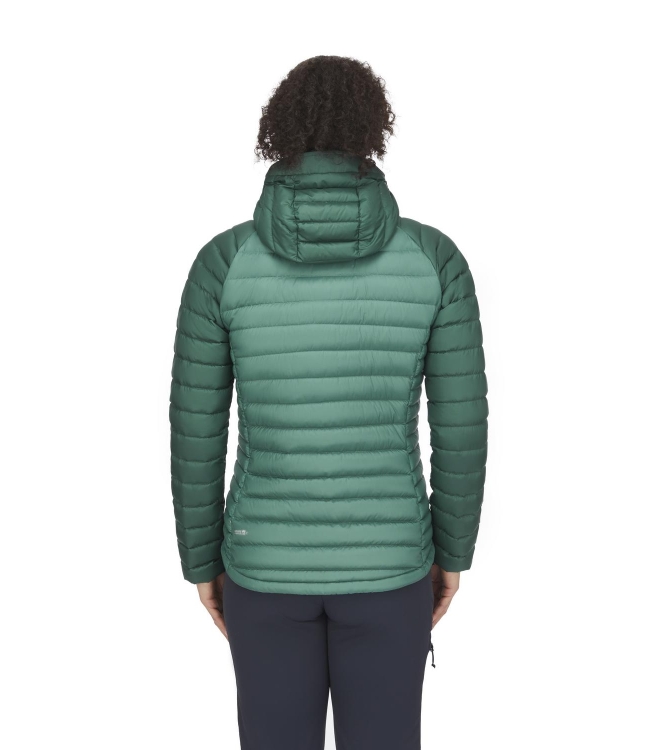 Rab Rab Microlight Alpine Jacket Wmns green slate/eucalyptus QDB-13 Green Slate/Eucalyptus Rab jassen QDB-13 blauw bij Leerentveldvrijetijd.nl
