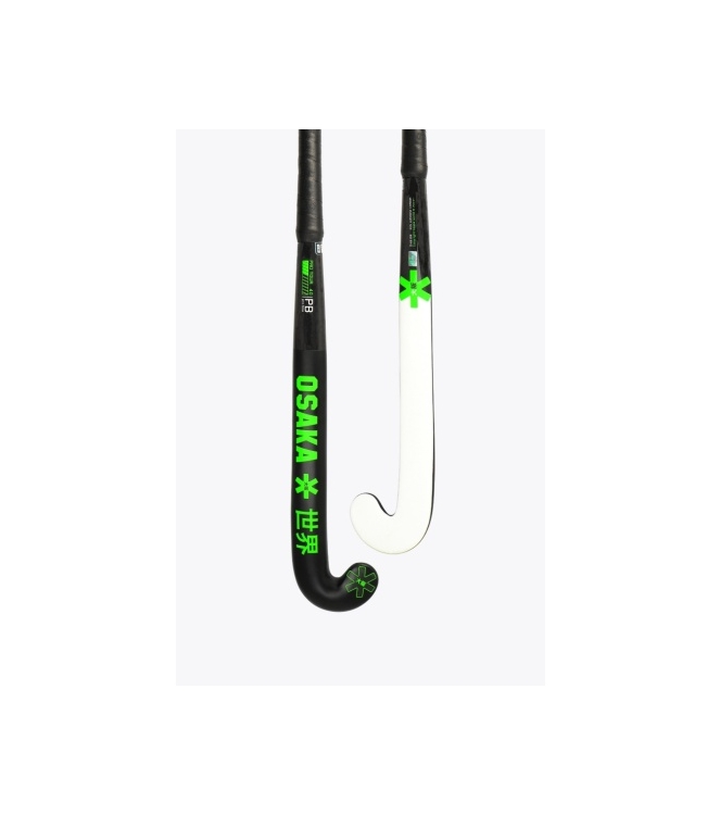 Osaka Osaka Pro Tour 40 - Pro Bow - 2.0 Ltd Edition White iconic black STK00164 Iconic Black Osaka hockeysticks STK00164 licht grijs bij Leerentveldvrijetijd.nl