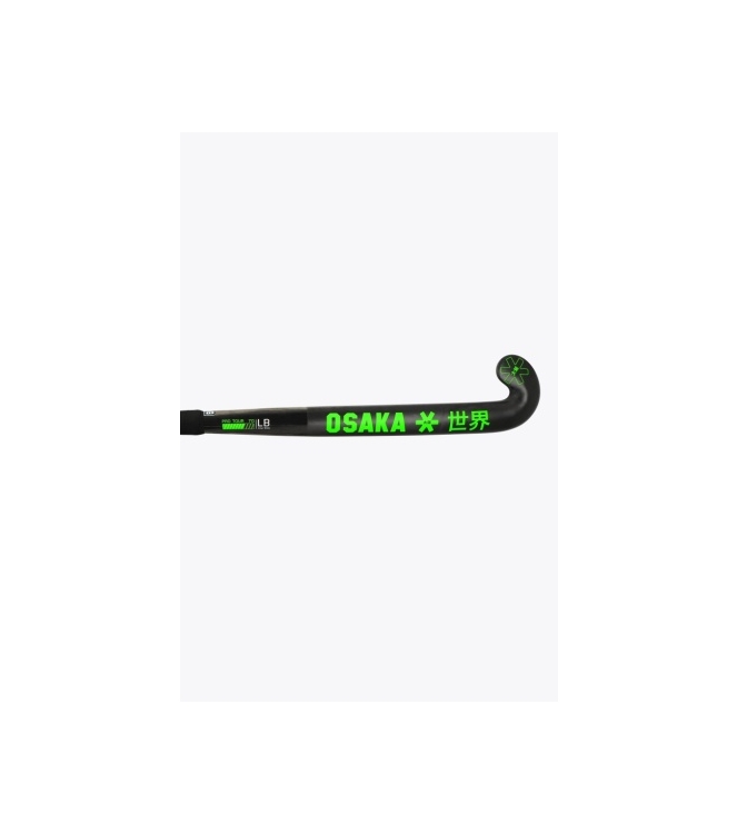 Osaka Osaka Pro Tour 70 - Low Bow - 2.0 Ltd Edition White iconic black STK00165 Iconic Black Osaka hockeysticks STK00165 licht grijs bij Leerentveldvrijetijd.nl