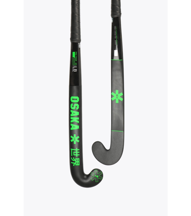 Osaka Osaka Pro Tour 40 - 2.0 Low Bow iconic black STK00097 Iconic Black Osaka hockeysticks STK00097 licht grijs bij Leerentveldvrijetijd.nl