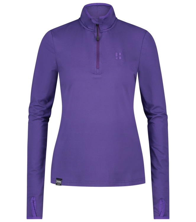 Poederbaas Poederbaas Four Seasons Lightweight Pully Women 500_purple PB010312 500_Purple Poederbaas wintersportkleding PB010312 blauw combinatie bij Leerentveldvrijetijd.nl