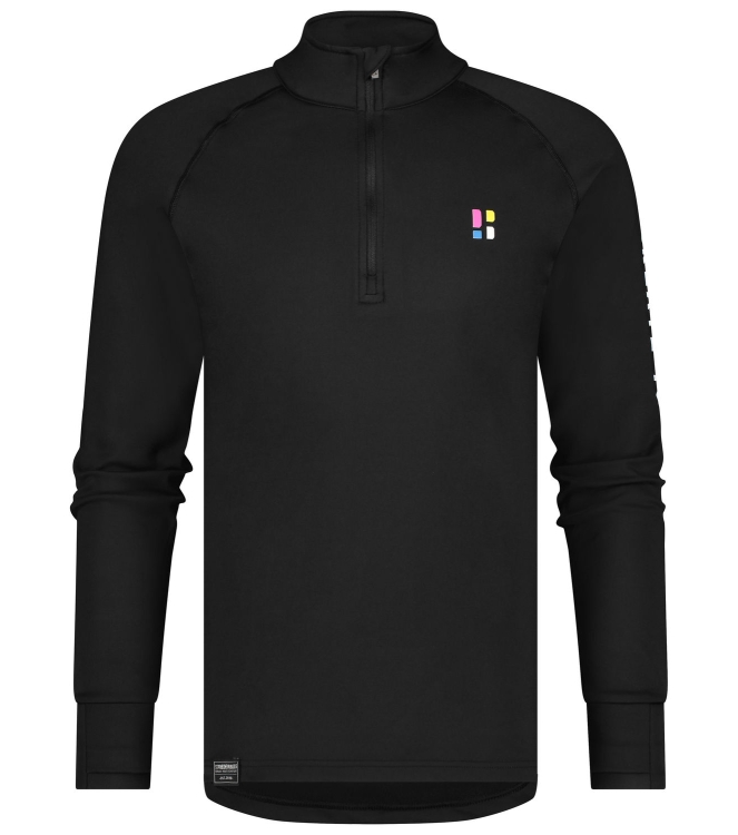 Poederbaas Poederbaas Arty Pully Men 001_black PB010420 001_Black Poederbaas wintersportkleding PB010420 licht grijs bij Leerentveldvrijetijd.nl