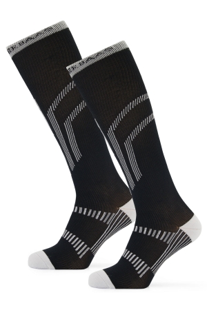 Poederbaas Poederbaas Lightweight Functional Ski Socks 2-pack 001_Black Poederbaas Poederbaas Lightweight Functional Ski Socks 2-pack 001_Black