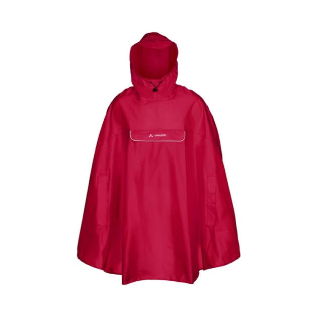 vaude Valdipino Poncho 614_Indian Red 02285