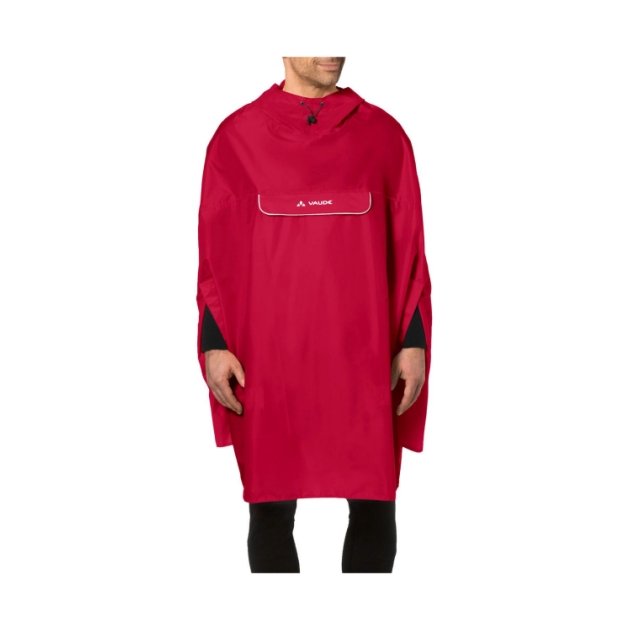vaude Valdipino Poncho 614_Indian Red 02285