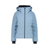 cmp Woman Jacket Fix Hood L514_Cool Blue 34W4406