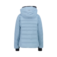 cmp Woman Jacket Fix Hood L514_Cool Blue 34W4406