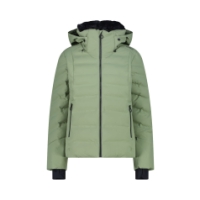 cmp Woman Jacket Fix Hood E624_Green Tea 34W4406