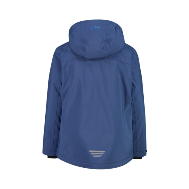 cmp Kid Jacket Snaps Hood 29LZ_Infinity River 39W1924