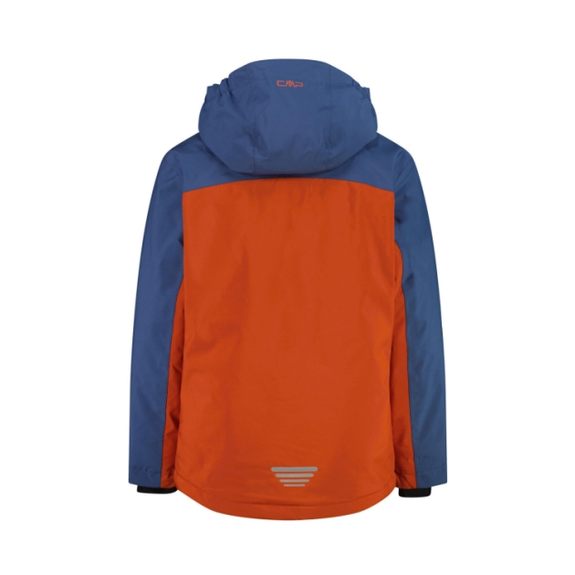 cmp Kid Jacket Snaps Hood C698_Brick 39W1924