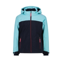 cmp Kid G Jacket Snaps Hood E408_Aquarius 39W2085