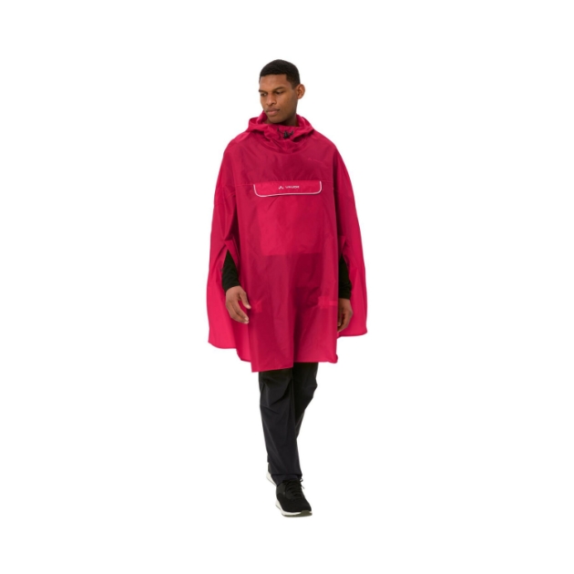 Vaude Valdipino Poncho 599_Red Uni 02285