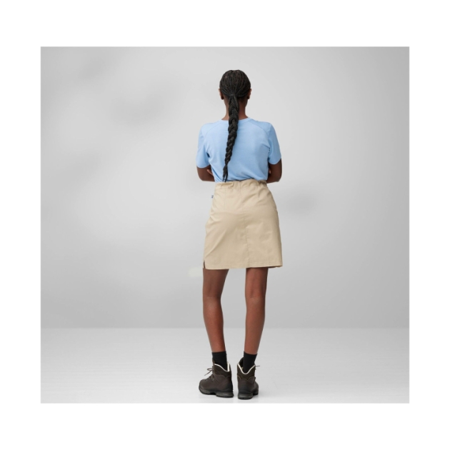 fjällräven Abisko Hike Skort W 118_Fossil F14200168