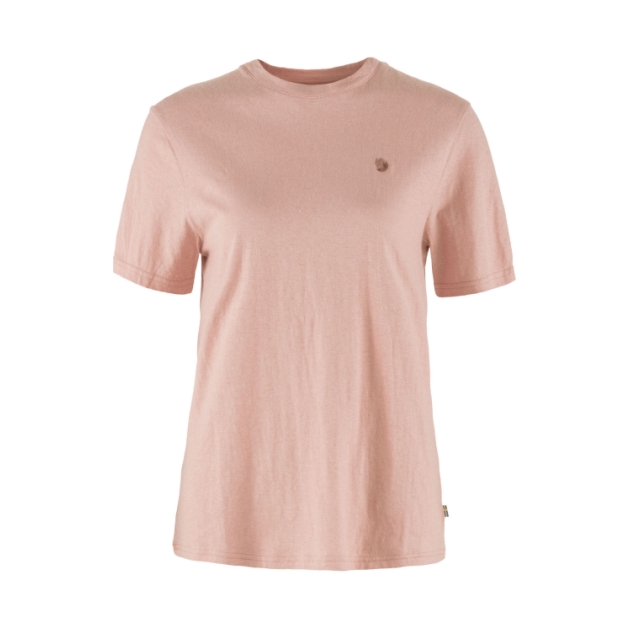 fjällräven Hemp Blend T-shirt W 302_Chalk Rose F14600163