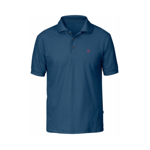fjällräven Crowley Pique Shirt M 520_Uncle Blue F81783