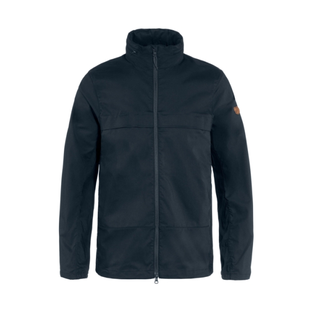 fjällräven Abisko Hike Jacket M 555_Dark Navy F86700