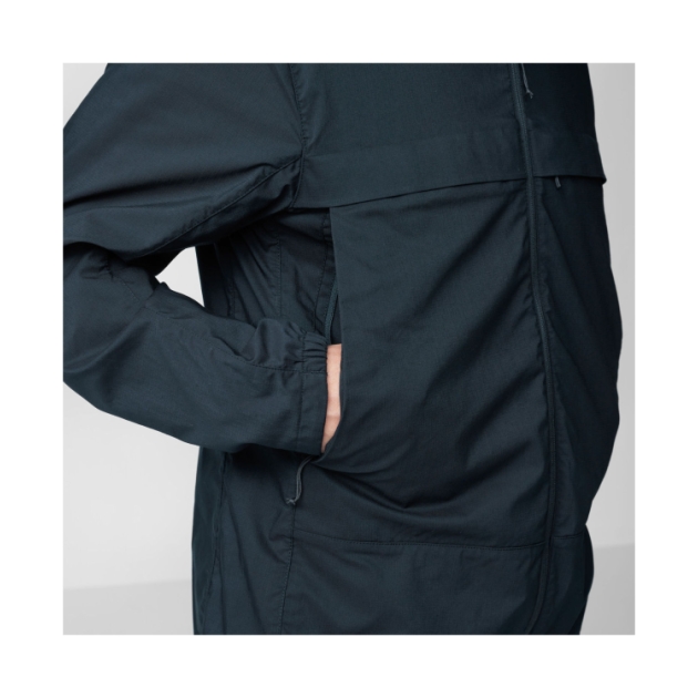fjällräven Abisko Hike Jacket M 555_Dark Navy F86700