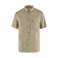 fjällräven Ovik Travel Shirt SS M 195_Sand Stone F87039