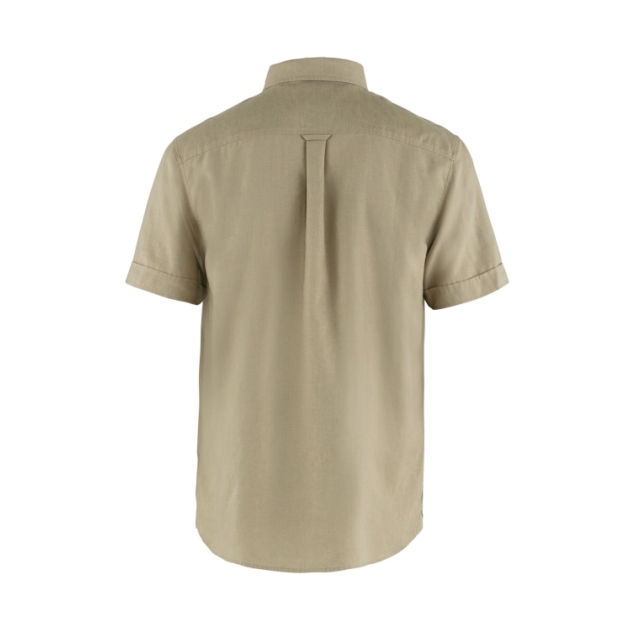 fjällräven Ovik Travel Shirt SS M 195_Sand Stone F87039