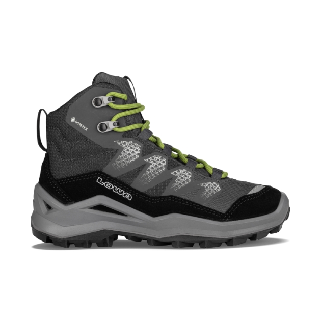 Lowa Maddox Pro GTX Mid Jr 9903 black/lime LK651625