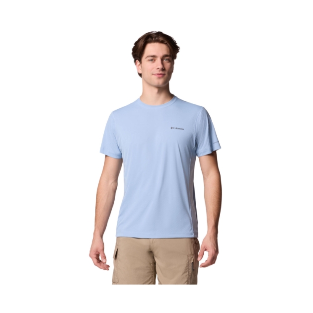 columbia Zero Rules Light SS Crew 431_Ripple Blue 2118501