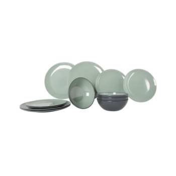 Gimex VIV Servies groen 12dlg