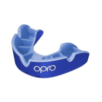 Opro Silver Superior Fit Mouthguard 7755 Navy-Sky Blue 790007
