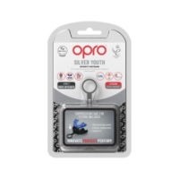 Opro Silver Superior Fit Mouthguard 7755 Navy-Sky Blue 790007