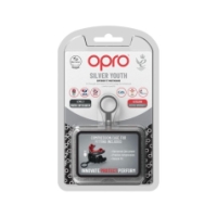 Opro Silver Superior Fit Mouthguard 8600 Black-Red 790007