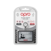 Opro Silver Superior Fit Mouthguard 2800 White-Black 790007