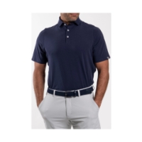 kjus Men Hollow Pima Polo S/S K0088204_Atlanta Blue K00882