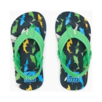 Reef Little Ahi teenslipper Multi Shark CJ6624