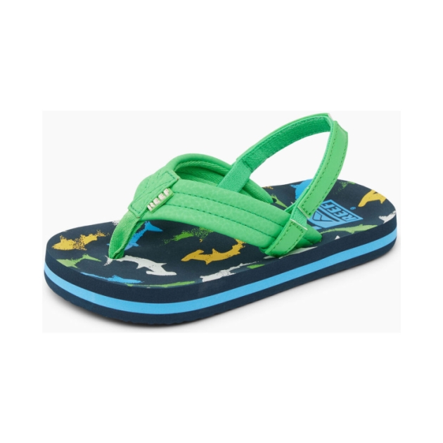Reef Little Ahi teenslipper Multi Shark CJ6624