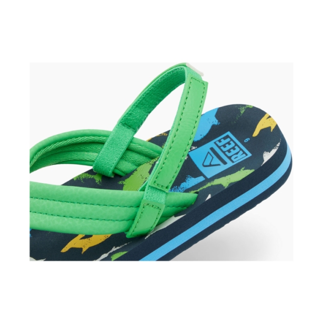 Reef Little Ahi teenslipper Multi Shark CJ6624