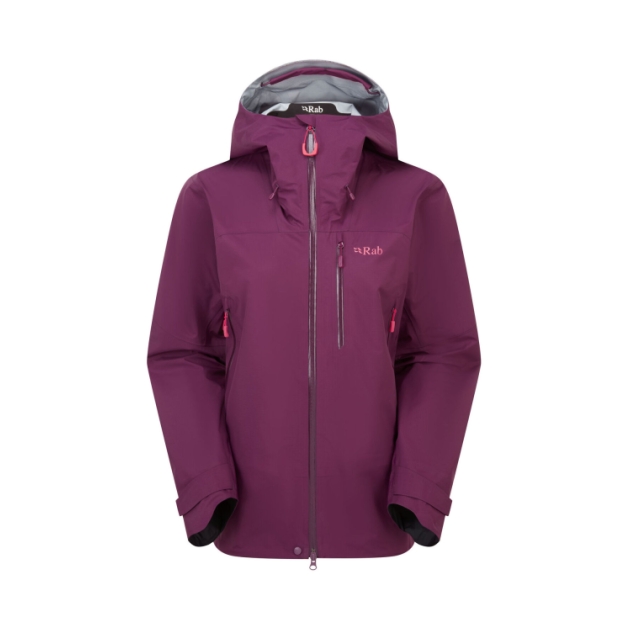 rab Firewall Mountain Jacket Wmns MUL_Mulberry QWG-97