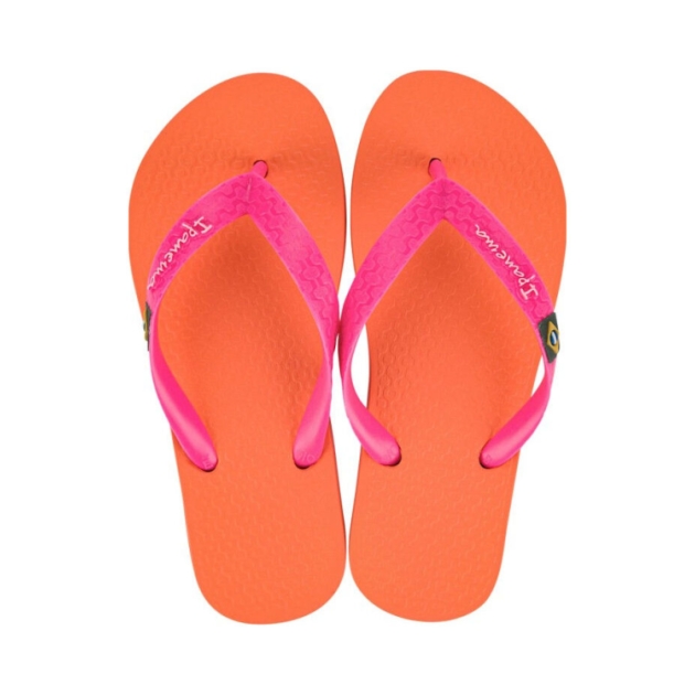ipanema Classic Brasil Kids Slippers AR829_Orange/Pink IP 80416