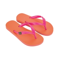 ipanema Classic Brasil Kids Slippers AR829_Orange/Pink IP 80416