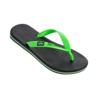 ipanema Classic Brasil Kids Slippers 20534_Black/Green IP 80416