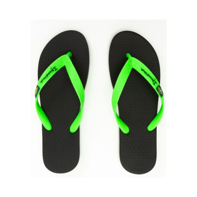 ipanema Classic Brasil Kids Slippers 20534_Black/Green IP 80416