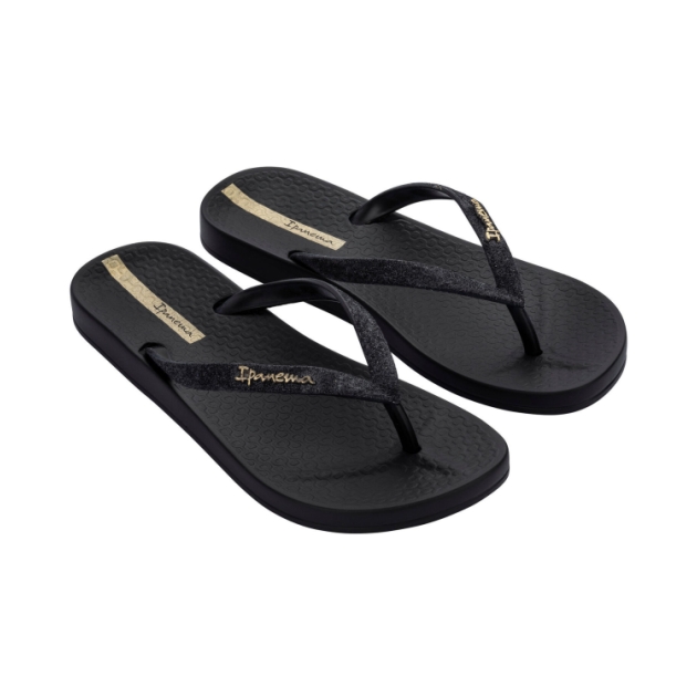 ipanema Anatomic Lolita Slippers 23376_Black IP 83140