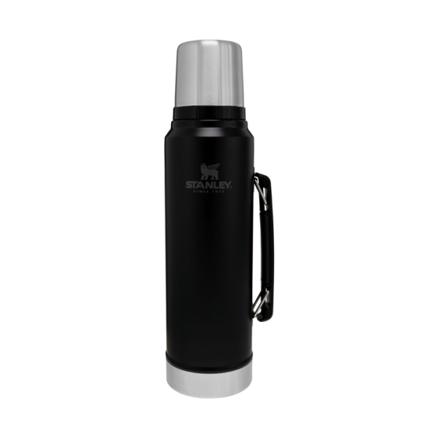 stanley The Legendary Classic Bottle 1.0L / 1.1QT Matte Black Pebble 10-08266-002