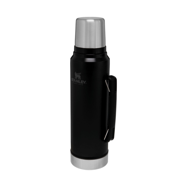 stanley The Legendary Classic Bottle 1.0L / 1.1QT Matte Black Pebble 10-08266-002