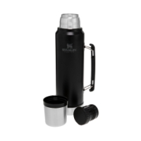 stanley The Legendary Classic Bottle 1.0L / 1.1QT Matte Black Pebble 10-08266-002