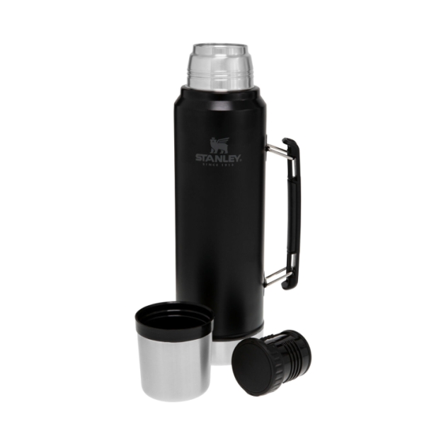 stanley The Legendary Classic Bottle 1.0L / 1.1QT Matte Black Pebble 10-08266-002