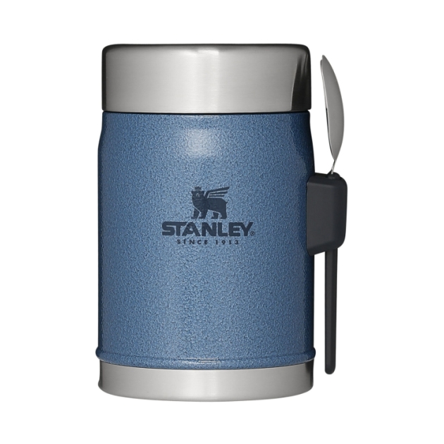stanley The Legendary Food Jar + Spork .4L / 14oz Hammertone Lake 10-09382-081
