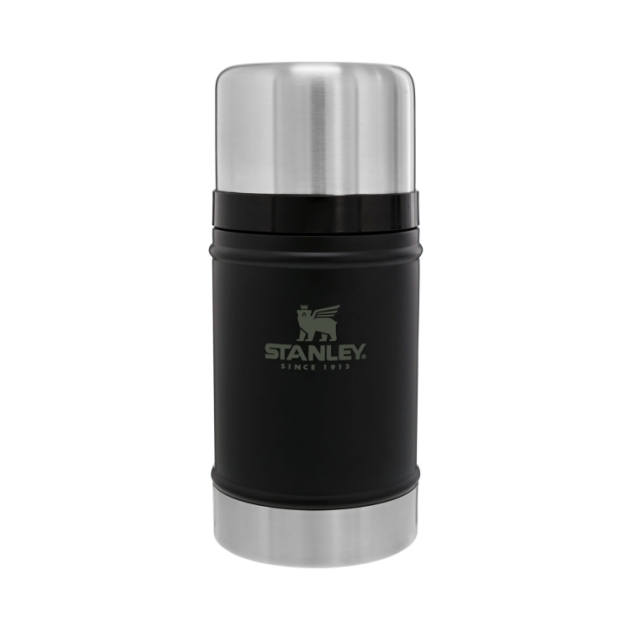 stanley The Legendary Food Jar .7L / 24oz Matte Black Pebble 10-07936-004