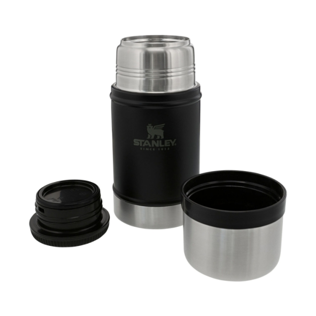 stanley The Legendary Food Jar .7L / 24oz Matte Black Pebble 10-07936-004