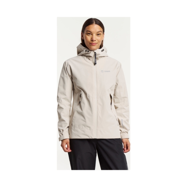 tenson Winga Rain Jacket W 711 - Sand 5018049