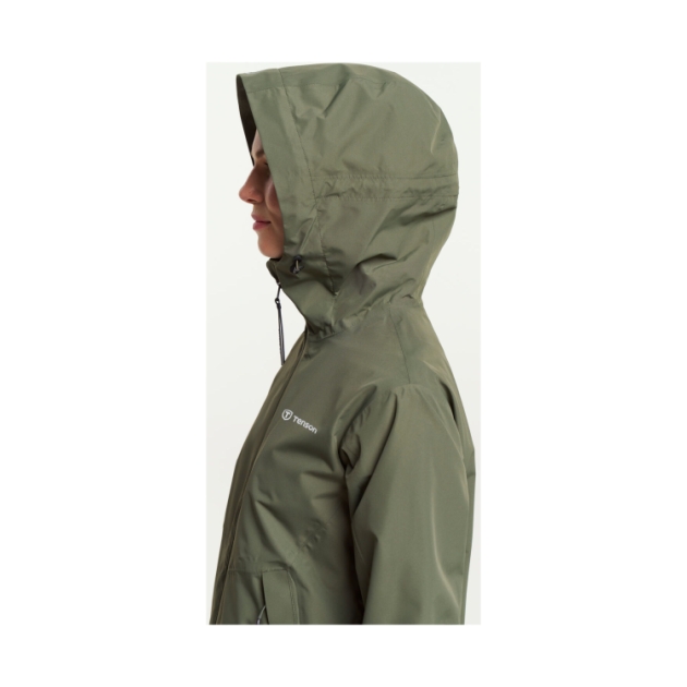 tenson Winga Rain Jacket W 685 - Dark Olive 5018049